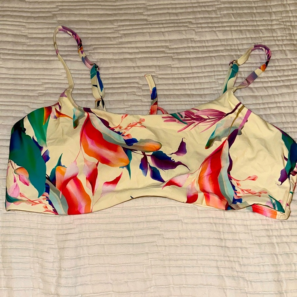 Calia Floral Multi Swim Top